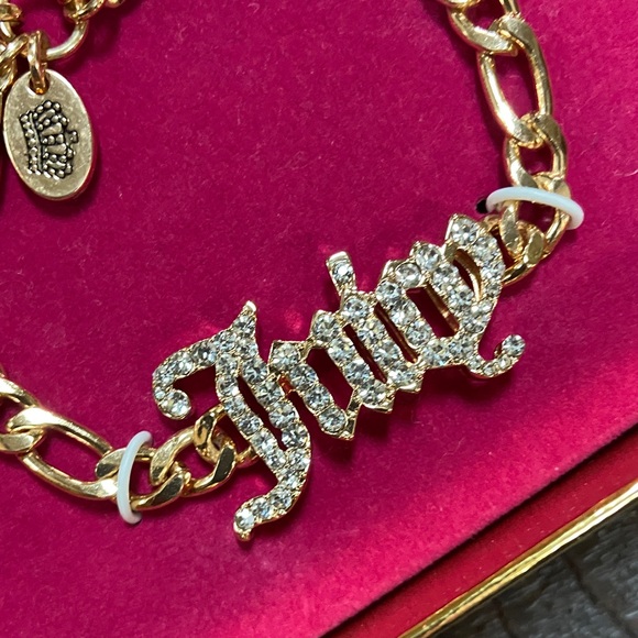 Juicy Couture Gold-Tone Bracelet with Charm - Picture 4 of 4